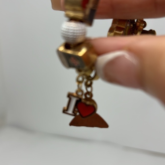 Taylor Swift I Gold Charm Bracelet Taylor Swift 1989 TS Swiftie Charms - Picture 4 of 8